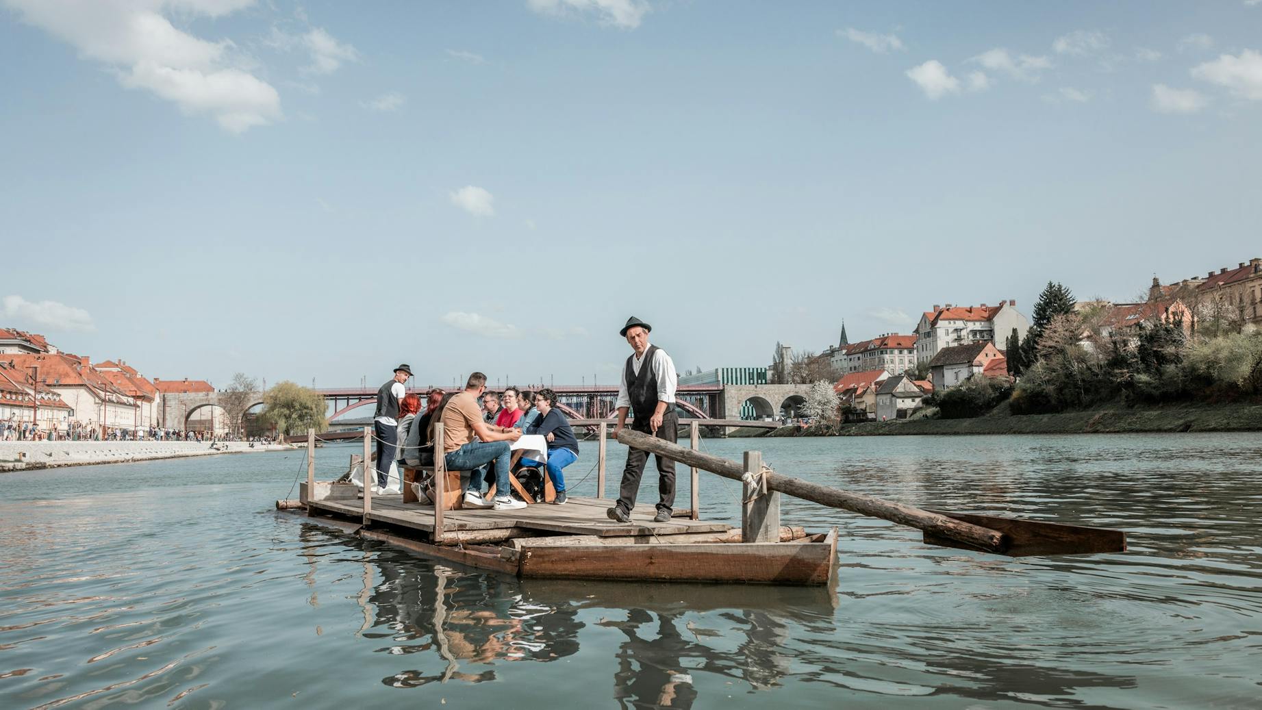 Mariborski flosarji, Kristjan Čeh, Drava, Maribor